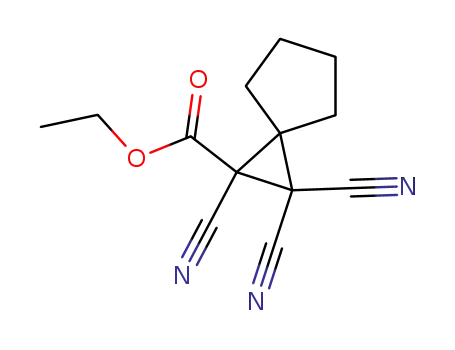 1,2,2-Tricyan-spiro<2.4>heptan-1-carbonsaeure-aethylester