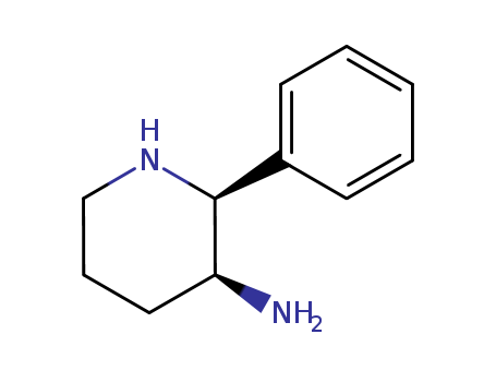 3-Piperidinamine, 2-phenyl-, (2S,3S)-
