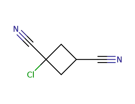1,3-Cyclobutanedicarbonitrile, 1-chloro-