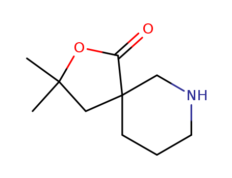 3,3-Dimethyl-2-oxa-7-azaspiro[4.5]decan-1-one