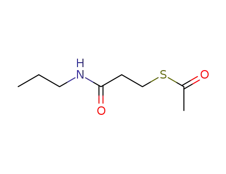 3-(acetylthio)propanoyl n-propylamine