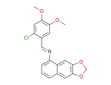N-(2-chloro-4,5-dimethoxybenzylidene)-6,7-(methylenedioxy)-1-naphthylamine