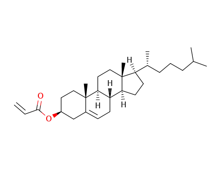 Molecular Structure of 26089-39-4 (Cholesteryl-acrylat)