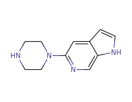 1H- 피 롤로 [2,3-c] 피리딘, 5- (1- 피 페라 지닐)-