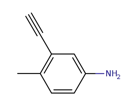 벤젠아민, 3-에티닐-4-메틸-(9CI)