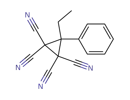 3-Ethyl-3-phenyl-cyclopropane-1,1,2,2-tetracarbonitrile