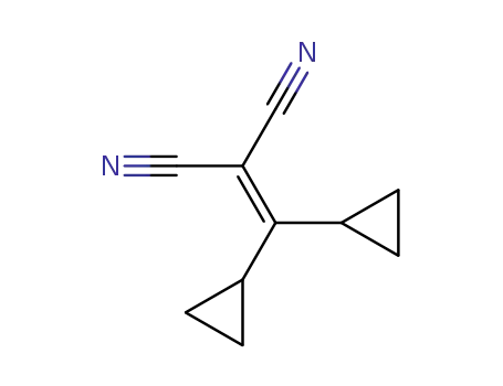 Molecular Structure of 13017-60-2 ((dicyclopropylmethylidene)propanedinitrile)