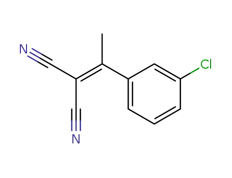 2-(1-m-chlorophenylethylidene)malononitrile