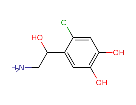 1,2-벤젠디올, 4-(2-아미노-1-히드록시에틸)-5-클로로-, (R)-(9CI)
