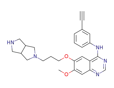 N-(3-ethynylphenyl)-6-(3-(hexahydropyrrolo[3,4-c]pyrrol-2(1H)-yl)propoxy)-7-methoxyquinazolin-4-amine