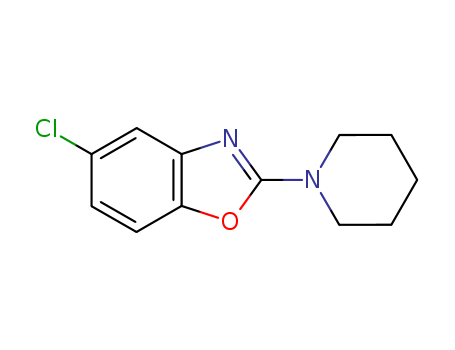 Benzoxazole,5-chloro-2-(1-piperidinyl)- cas  78750-03-5