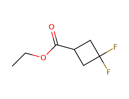 Cyclobutanecarboxylic acid, 3,3-difluoro-, ethyl ester (9CI)
