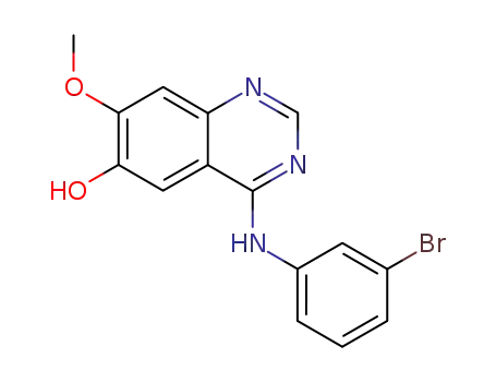 4-(3-Bromoanilino)-6-hydroxy-7-methoxyquinazoline