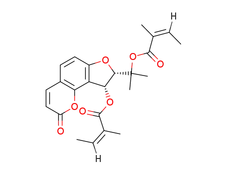 Molecular Structure of 2607-56-9 (ARCHANGELICIN)