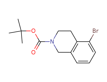 5-BROMO-3,4-DIHYDRO-1H-ISOQUINOLINE-2-CARBOXYLIC ACID TERT-BUTYL ESTER
