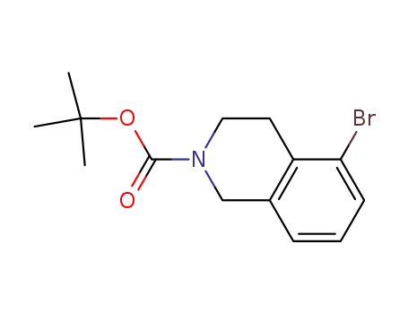 5-BROMO-3,4-DIHYDRO-1H-ISOQUINOLINE-2-CARBOXYLIC ACID TERT-BUTYL 에스테르