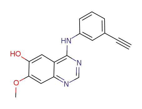 4-[(3-acetylenephenyl)amino]-7-methoxyquinazolin-6-ol
