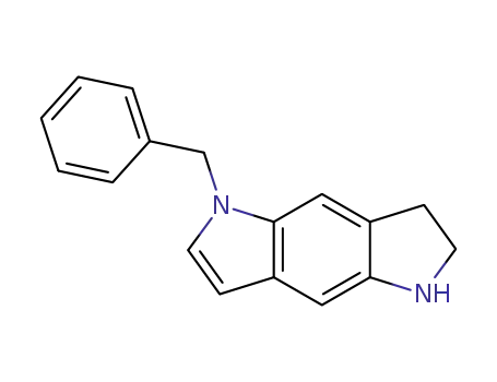 5-Benzyl-1,2,3,5-tetrahydro-pyrrolo[2,3-f]indole