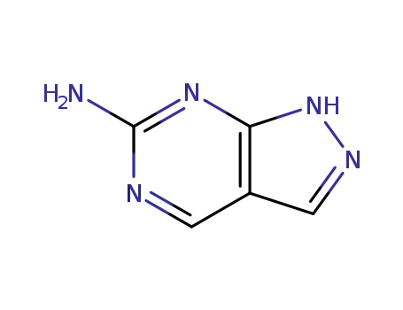 Molecular Structure of 287177-82-6 (1H-Pyrazolo[3,4-d]pyrimidin-6-amine (9CI))