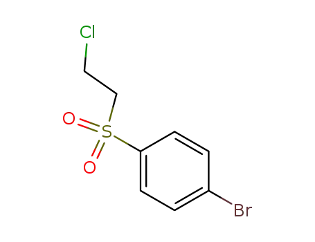 p-Bromophenyl 2-chloroethyl sulfone