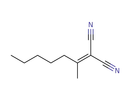 Molecular Structure of 13017-54-4 ((hept-2-ylidene)malononitrile)