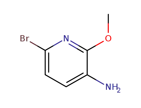 Molecular Structure of 89466-18-2 (6-BROMO-2-METHOXY-PYRIDIN-3-YLAMINE)