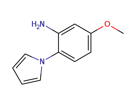 5-Methoxy-2-(1H-pyrrol-1-yl)aniline 59194-26-2