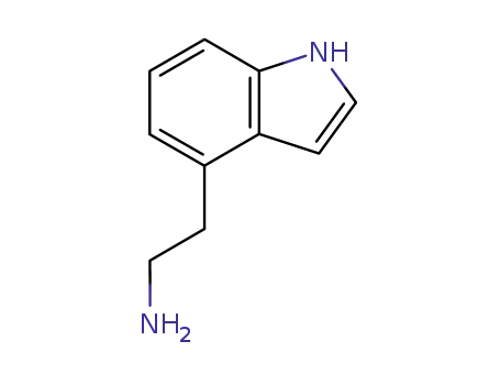Molecular Structure of 16176-73-1 (1H-Indole-4-ethanamine)