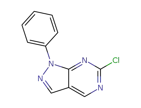 6-chloro-1-phenyl-1H-pyrazolo[3,4-d]pyrimidine