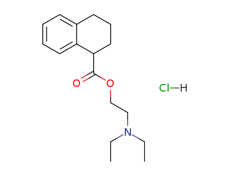 diethyl-[2-(1,2,3,4-tetrahydronaphthalene-1-carbonyloxy)ethyl]azaniumchloride