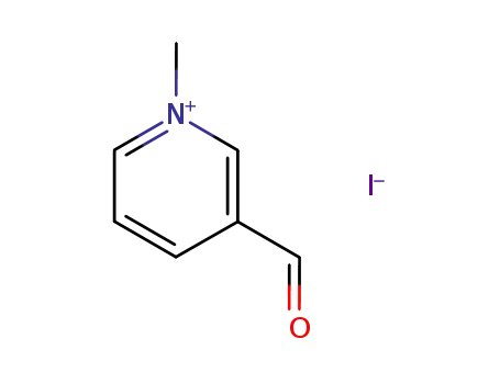 Molecular Structure of 13441-54-8 (3-formyl-1-methylpyridinium)