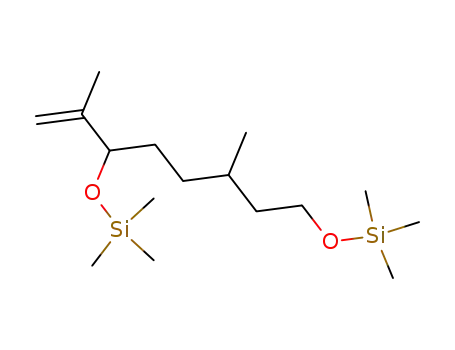 Molecular Structure of 70973-30-7 (2,6-dimethyl-3,8-bis(trimethylsiloxy)octene)