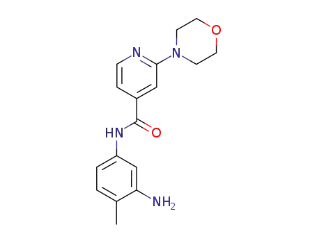N-(3-amino-4-methylphenyl)-2-morpholinopyridine-4-carboxamide