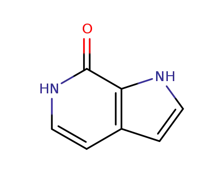 Molecular Structure of 259684-36-1 (7H-Pyrrolo[2,3-c]pyridin-7-one,1,6-dihydro-(9CI))