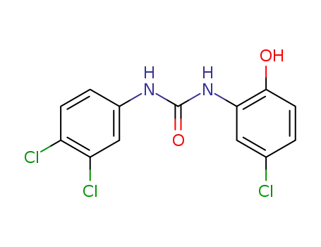 <i>N</i>-(5-chloro-2-hydroxy-phenyl)-<i>N</i>'-(3,4-dichloro-phenyl)-urea