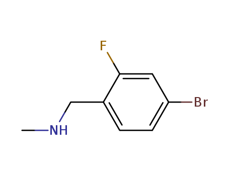 1-(4-broMo-2-fluorophenyl)-N-MethylMethanaMine