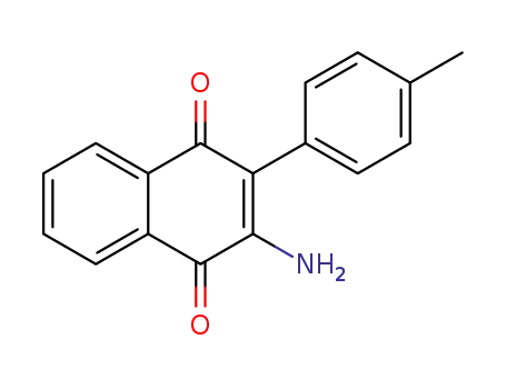2-Amino-3-(4-methylphenyl)naphthalene-1,4-dione
