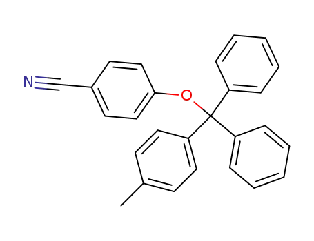 4-(Diphenyl-p-tolyl-methoxy)-benzonitrile