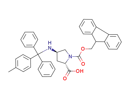 trans-4-{[(4-methylphenyl)diphenylmethyl]amino}-N-(fluoren-9-ylmethyloxycarbonyl)-L-proline