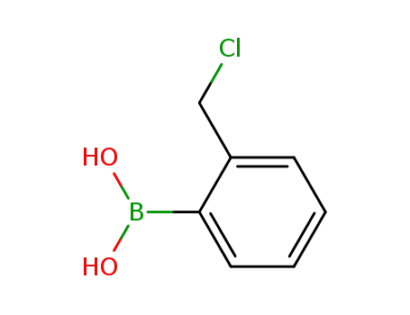 Molecular Structure of 374551-13-0 (Boronic acid, [2-(chloromethyl)phenyl]-)