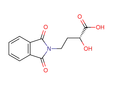 Molecular Structure of 31701-91-4 (4-(PHTHALIMIDO)-2-HYDROXY-BUTYRIC ACID)
