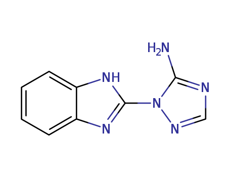 1H-1,2,4-Triazol-5-amine,1-(1H-benzimidazol-2-yl)-(9CI)