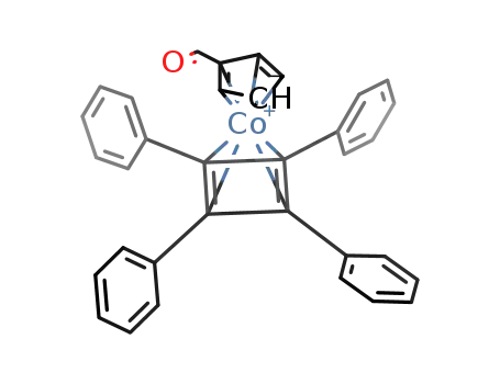 (η4-tetraphenylcyclobutadiene)(η5-cyclopentadienylcarboxaldehyde)cobalt