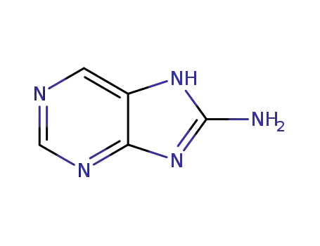 Molecular Structure of 20296-09-7 (8-Aminopurine)