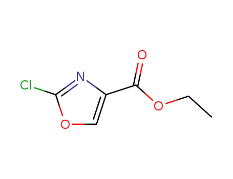 Molecular Structure of 460081-18-9 (ETHYL 2-CHLOROOXAZOLE-4-CARBOXYLATE)