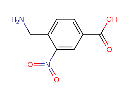 4-Aminomethyl-3-Nitrobenzoic Acid cas no. 2372-51-2 98%