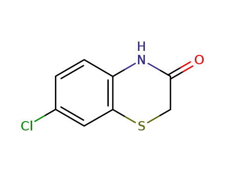 Molecular Structure of 5333-05-1 (7-CHLORO-2H-1,4-BENZOTHIAZIN-3(4H)-ONE)