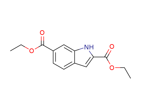 6-Ethoxycarbonylindole-2-carboxylic acid ethyl ester cas no. 107516-75-6 98%