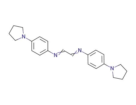 Molecular Structure of 1172626-91-3 (N,N'-(1,2-ethanediylidene)bis(4-pyrrolidin-1-ylbenzeneamine))