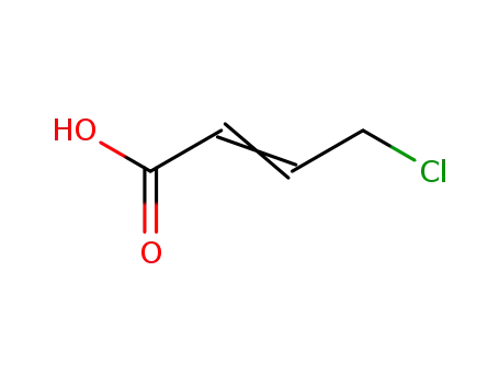 Molecular Structure of 16197-90-3 (AMMA-CHLOROCROTONICACID)